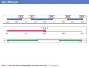 HTML5-Canvas-Range-Slider