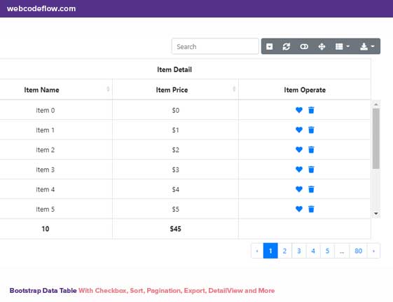 Bootstrap-Table
