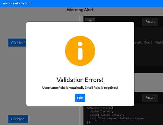 Alternative-Alert-Demo