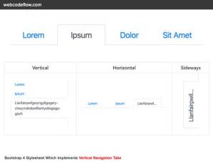Bootstrap-4-Vertical-Navigation-Tabs