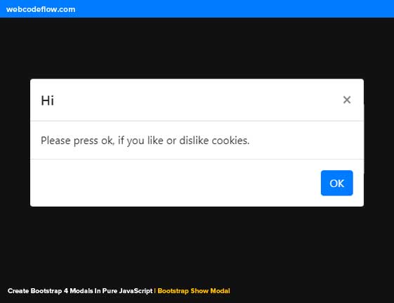 Bootstrap-Show-Modal