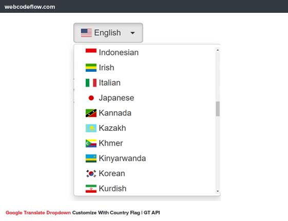 Google-Translate-Dropdown-Customize-With-Country-Flag