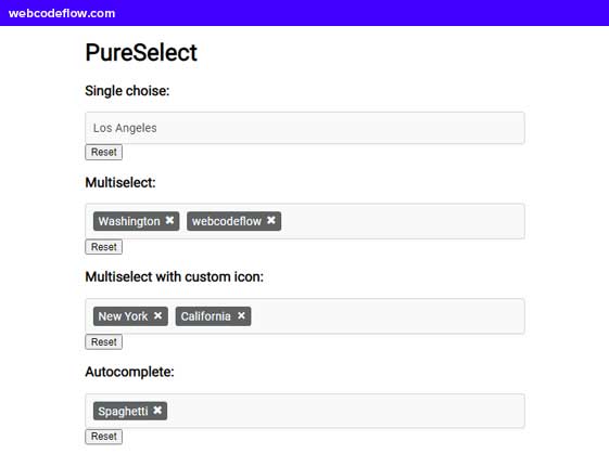JavaScript-Autocomplete-With-Multiple-Selection