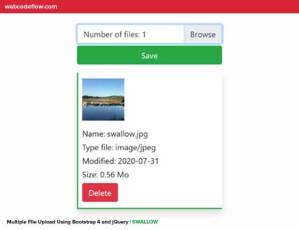 Multiple-File-Upload-SWALLOW
