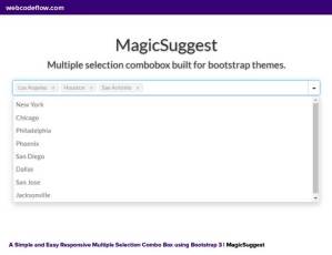 Responsive-Multiple-Selection-Combo-Box-using-Bootstrap-3