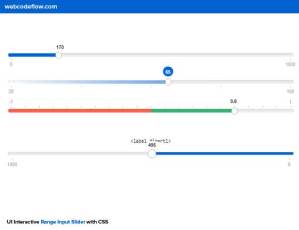 UI-Interactive-Range-Input-Slider-with-CSS