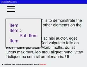 dropdown-menu-clarity-js