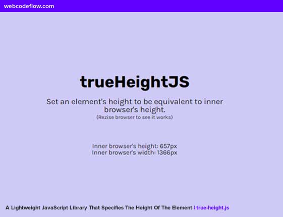 true-height-js