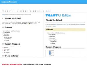 Markdown-WYSIWYG-Editor