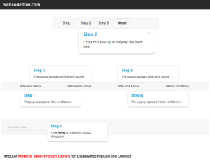 angular-material-walk-through-library