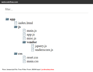js-folder-directory-tree
