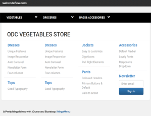 jquery-mega-menu-bootstrap