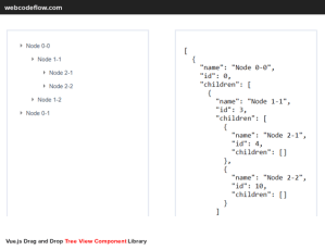 vue-drag-tree-component-library