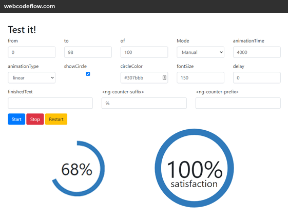 angular-circle-progress-bar