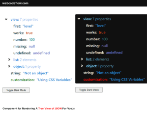 vue-json-tree-component