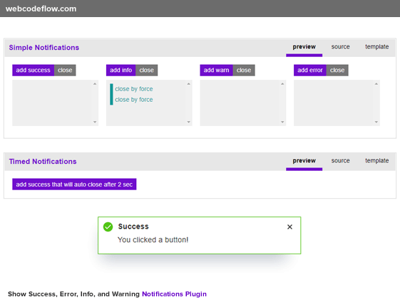 angular-material-notification-popup