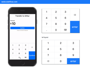 javascript-numeric-keyboard