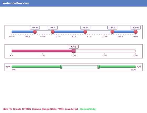 HTML5-Canvas-Range-Slider