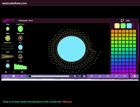 Audio-Visualizations-Wave