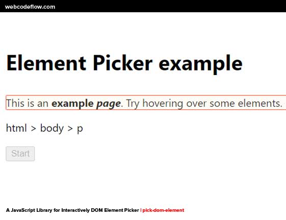 DOM-Element-Picker