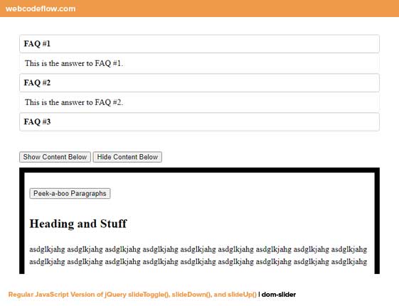slideToggle-dom-slider