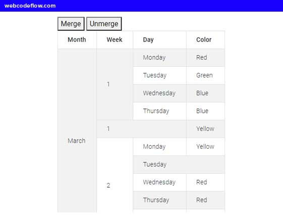 row-merge-jquery-plugin