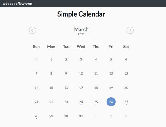 simple-calendar-plugin