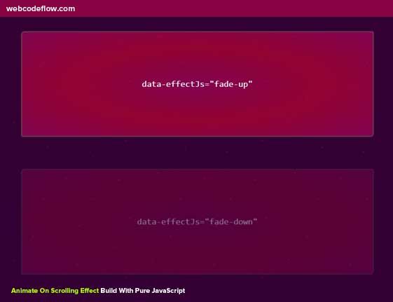 animate-on-scroll-effect-css