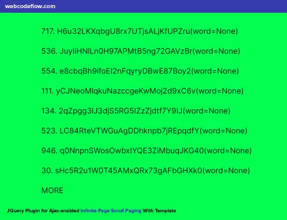 jquery-infinite-template-plugin