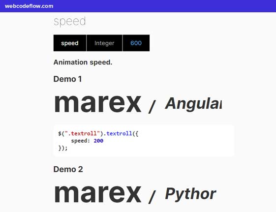 jquery-textroll-js-plugin